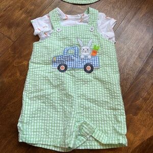 12 month Easter Rabbit Romper